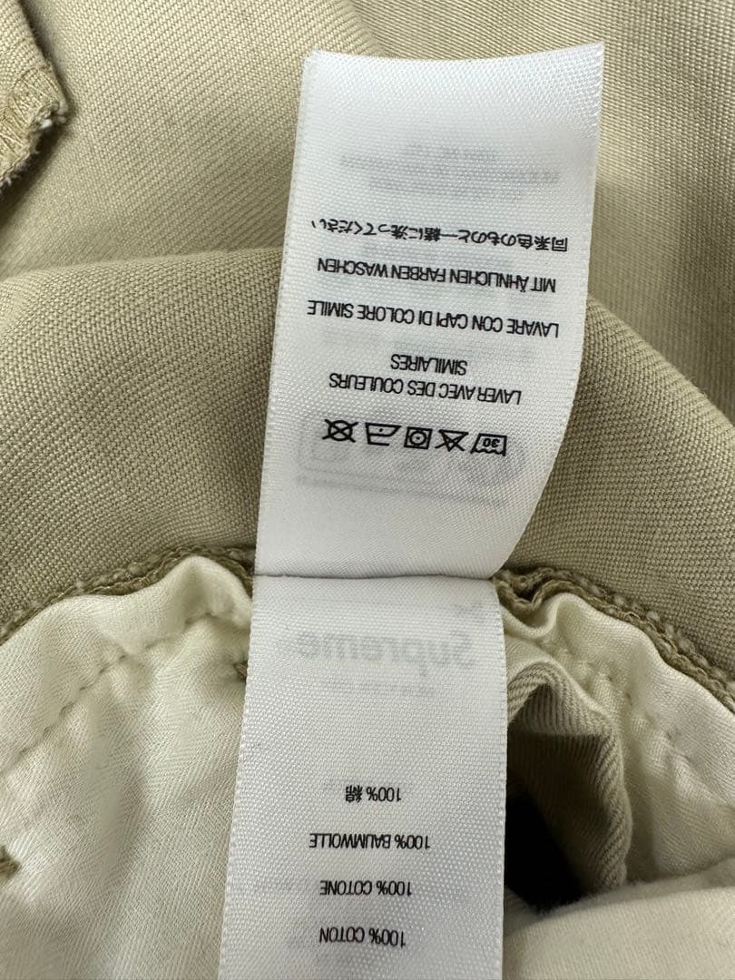 Supreme 24ss Chino Pant Tan 36チノパンツワーク