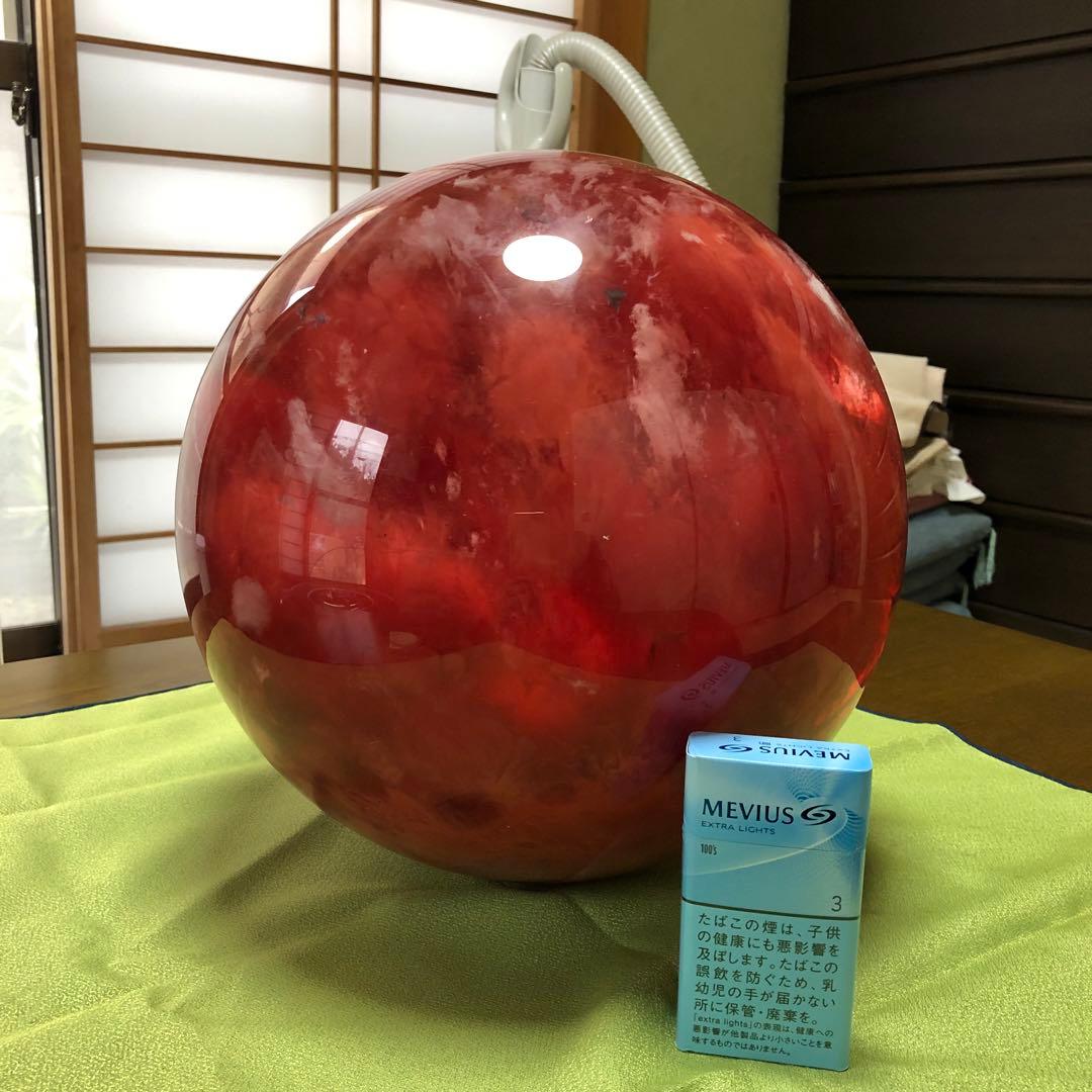 赤玉水晶(超巨大玉)