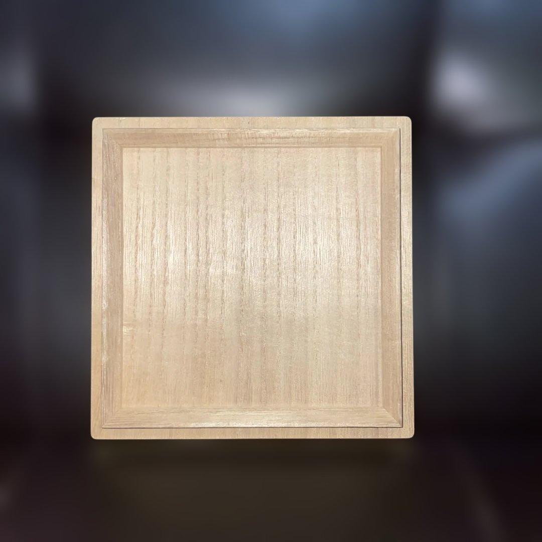 安藤日出武、志野茶碗、共箱、二重箱