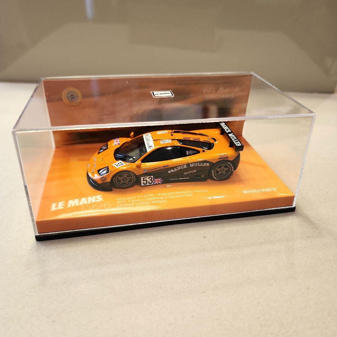 McLaren F1 GTR 1996 ル・マン ミニカー　フランクミュラー