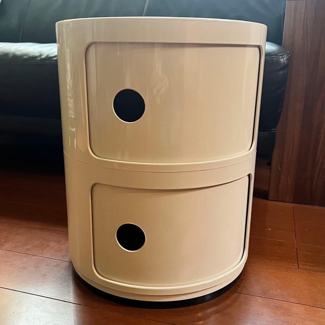Kartell カルテル コンポニビリ ホワイト 2段 正規品