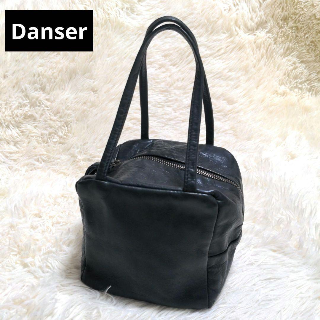 北欧暮らしの道具店 Danser ミニ ハンドバッグ レザー 黒