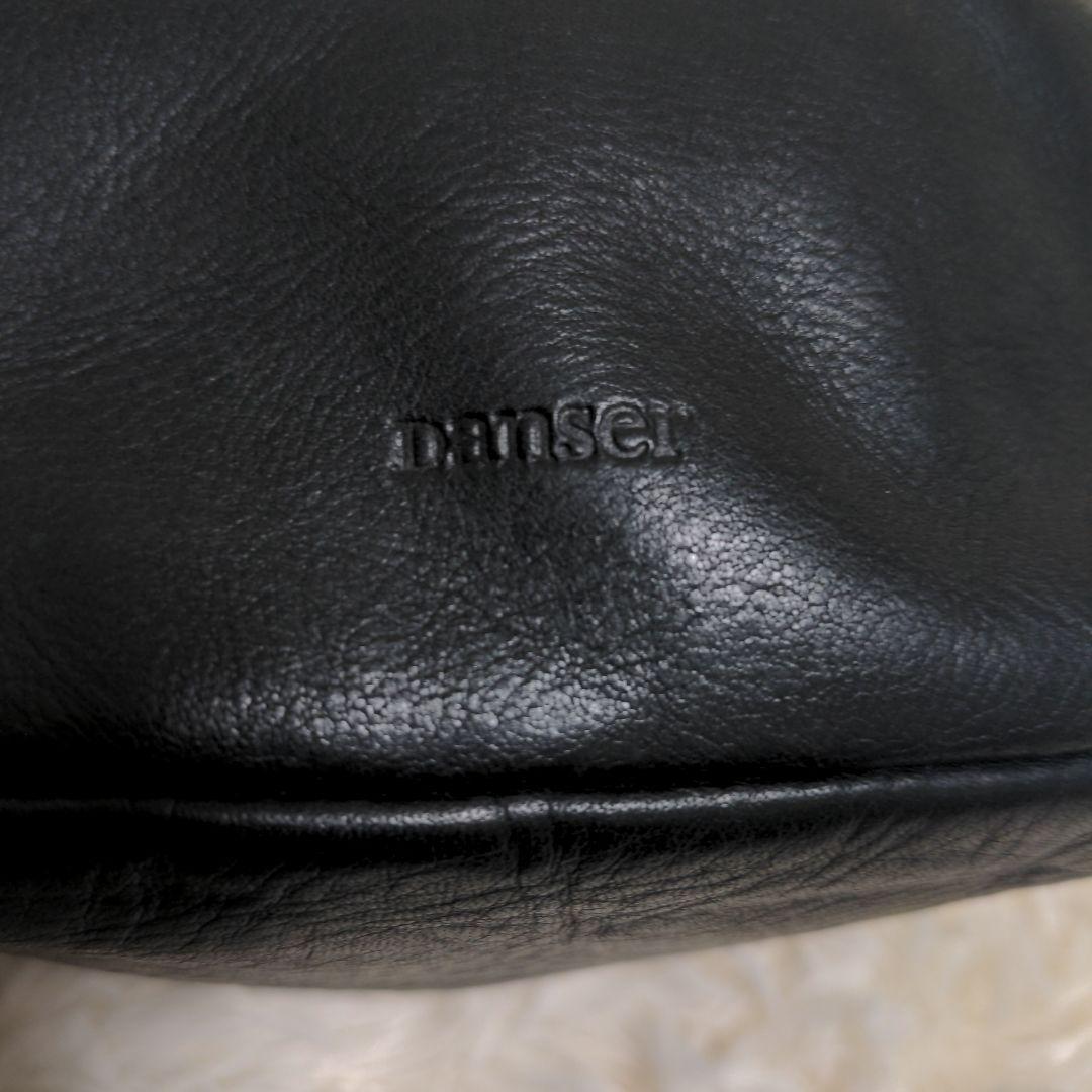 北欧暮らしの道具店 Danser ミニ ハンドバッグ レザー 黒