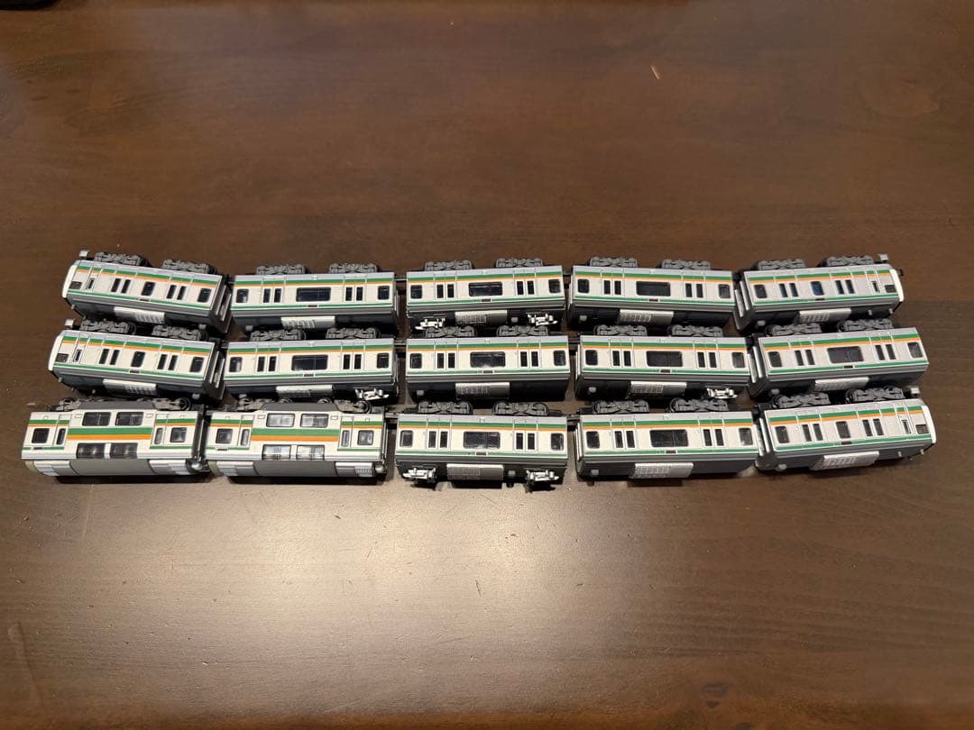 Bトレインショーティー　E233系湘南色　15両セット