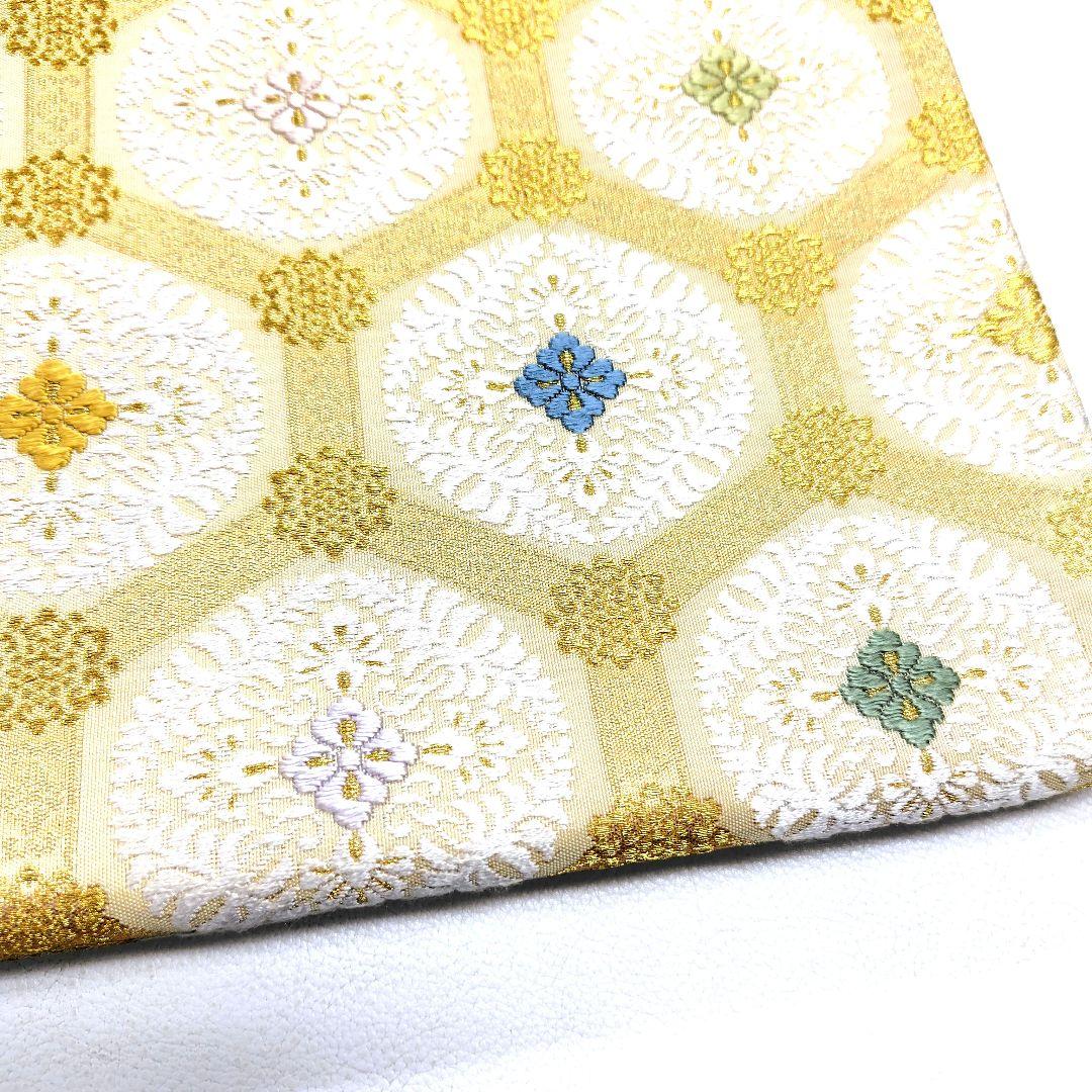 専用帯5066 ●丸勇謹製 高級 正絹 つづれ唐織 六通 袋帯