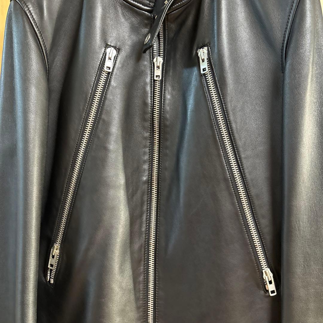 メゾンマルジェラ　 シングルライダースジャケット