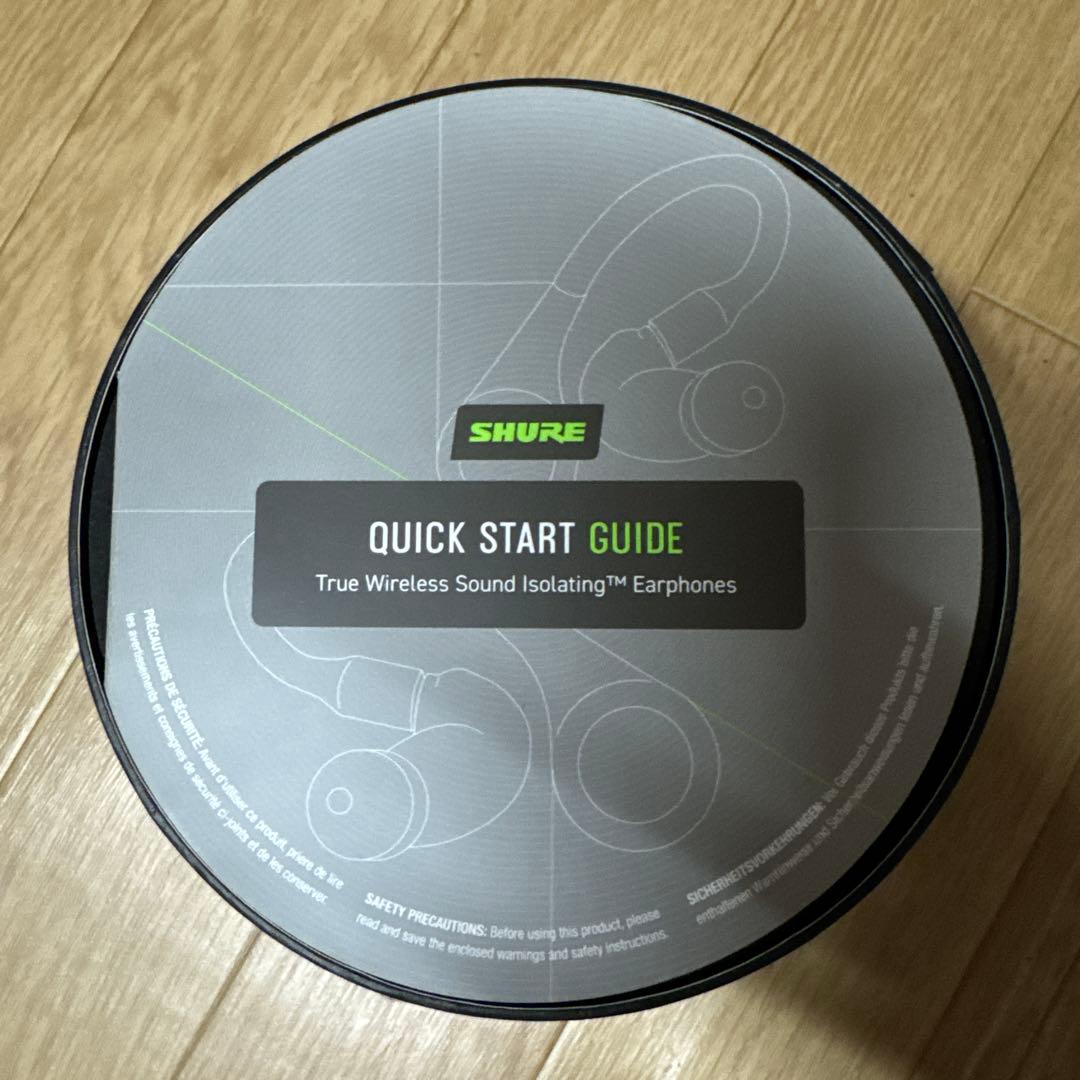 イヤホン Shure True Wireless Secure Fit RMCE-TW1