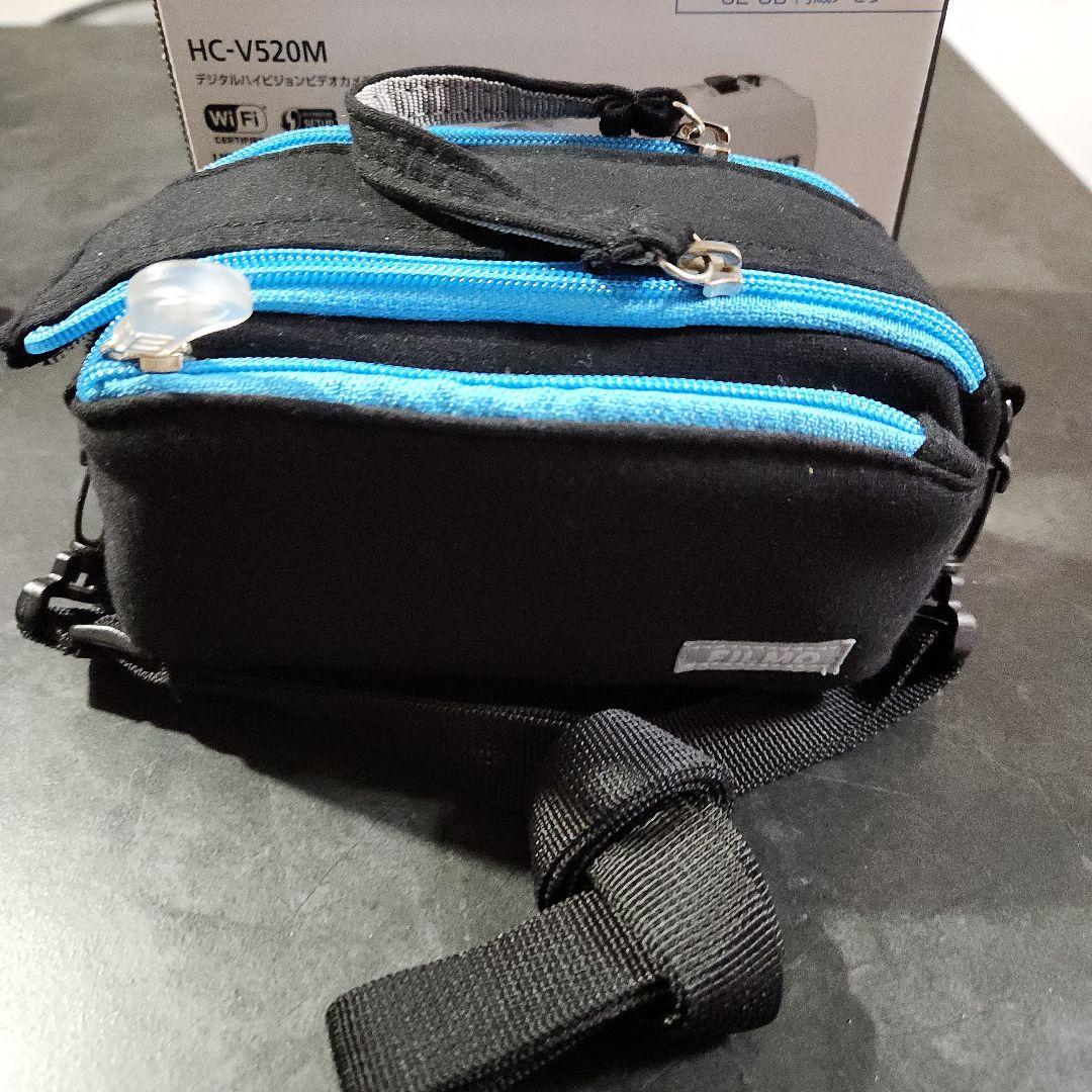 【美品】Panasonic　ビデオカメラ(HC-V520M ) 　収納ポーチ付き