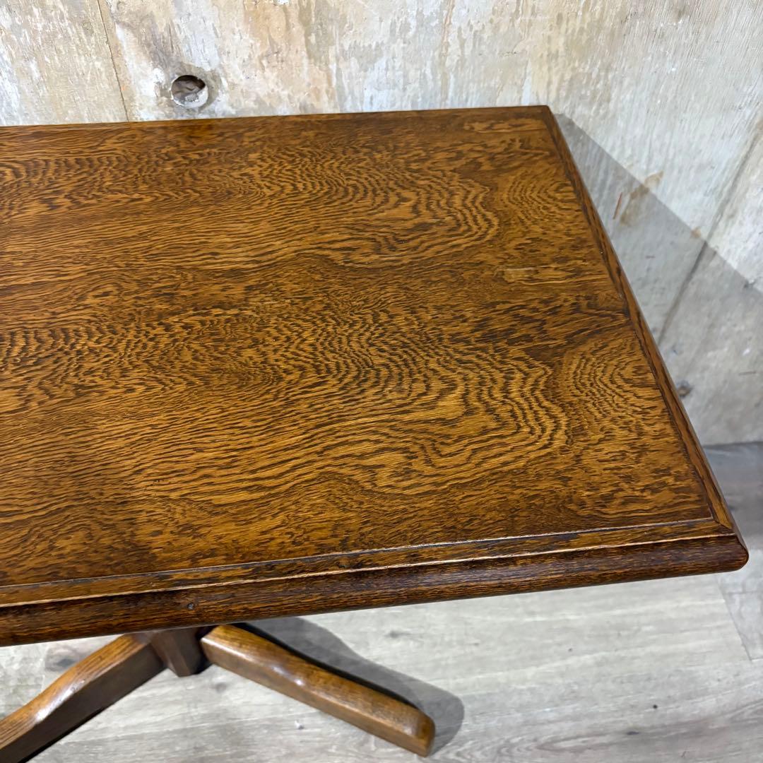 カフェテーブル　センターテーブル　オーク材　②