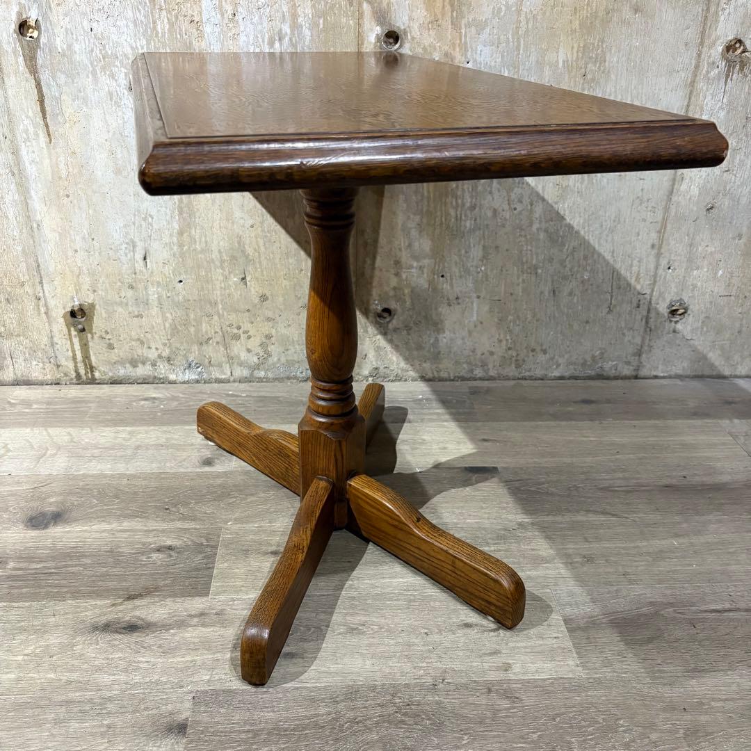 カフェテーブル　センターテーブル　オーク材　②