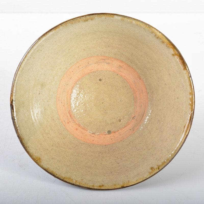 人間国宝　金城次郎　魚文　茶碗　茶道具　D　R4485