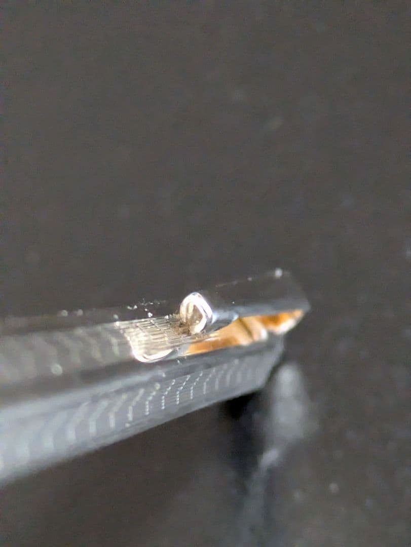 カランダッシュ エクリドール　シェブロン　シルバー　ボールペン 美品