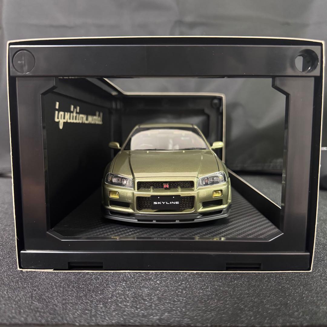 イグニッションモデル1/18ER34スカイライン25GTTurbo IG1582