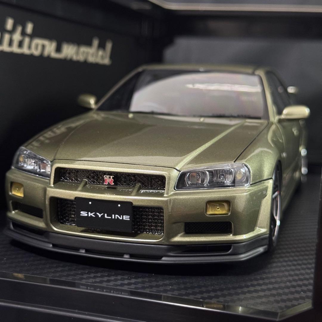 イグニッションモデル1/18ER34スカイライン25GTTurbo IG1582