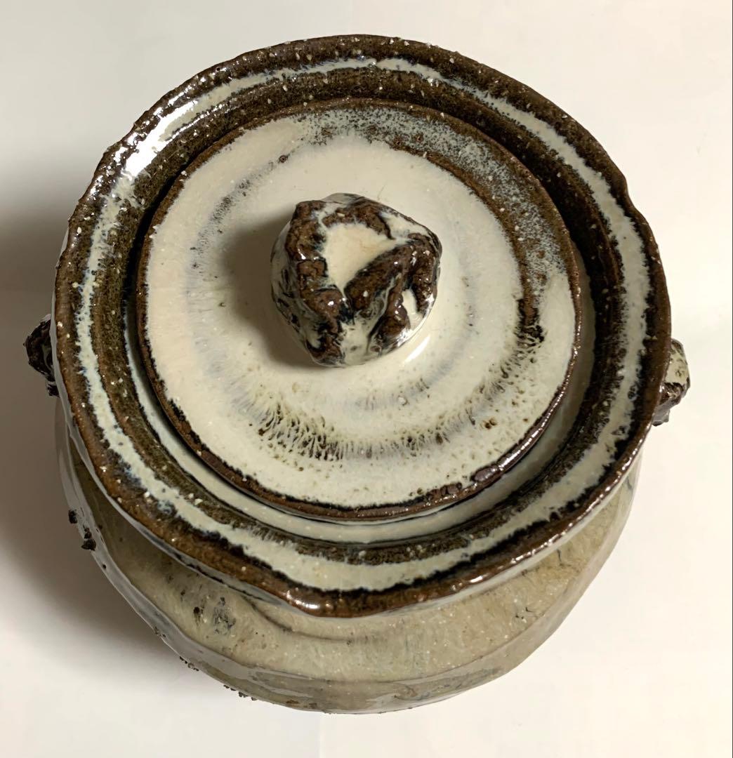 萩焼　凌雲窯　水指　小久保凌雲氏作