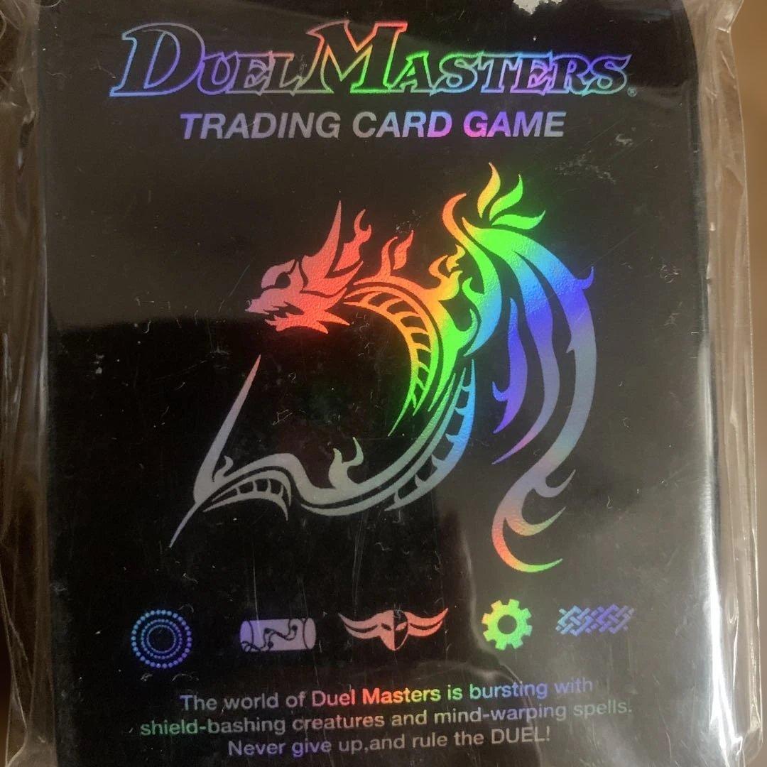 新品未使用　デュエルマスターズ カードプロテクター ブラック 42枚入り