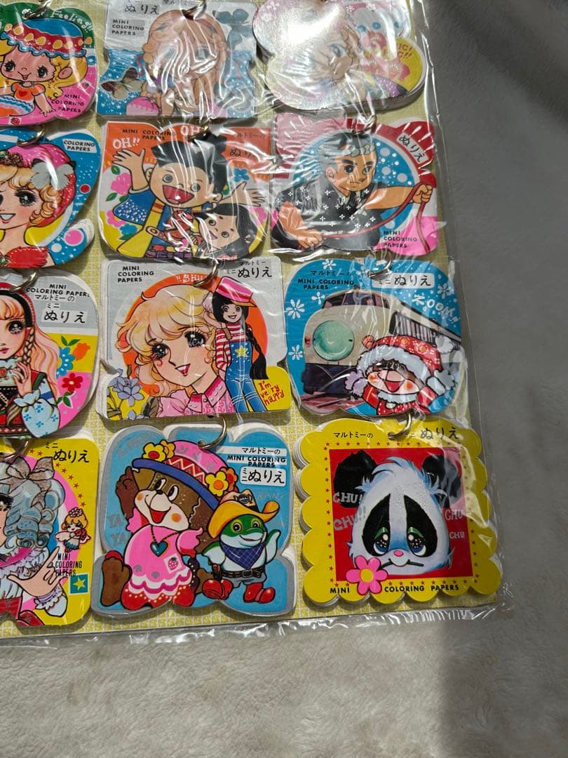 昭和レトロ　マルトミー　ミニぬりえ　マルトミ　レトロぬりえ　希少　極美品