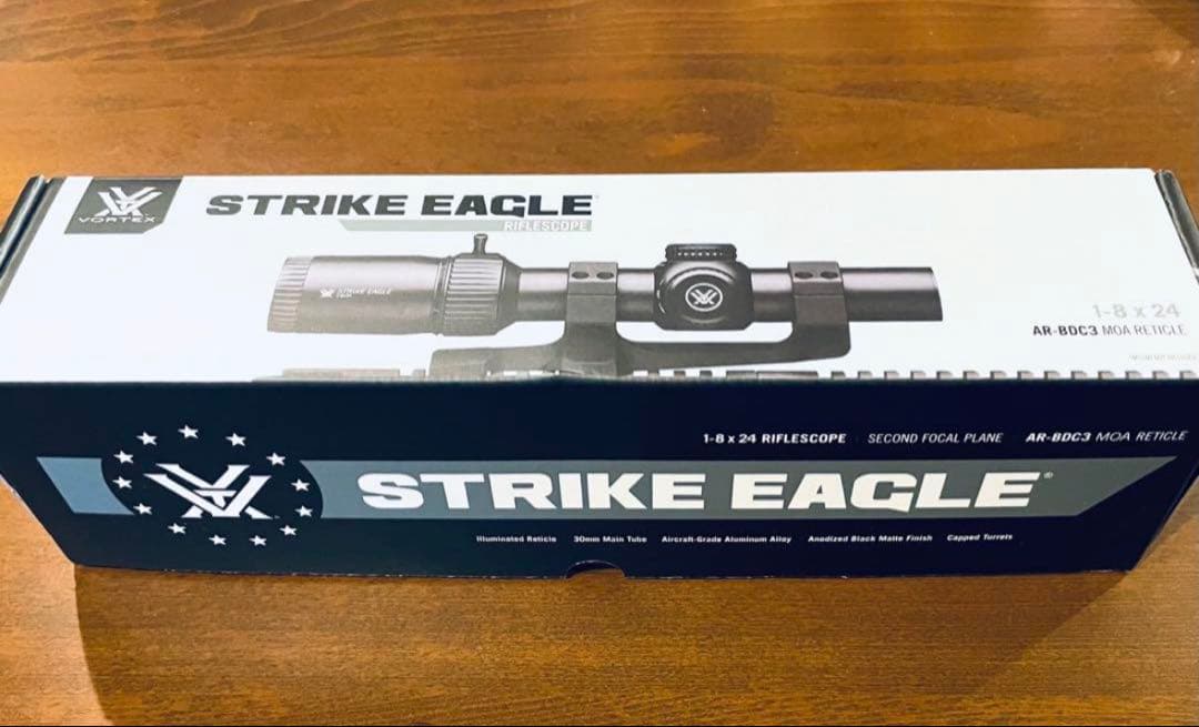 Vortex STRIKE EAGLE 1-8X24 SFP ライフル スコープ