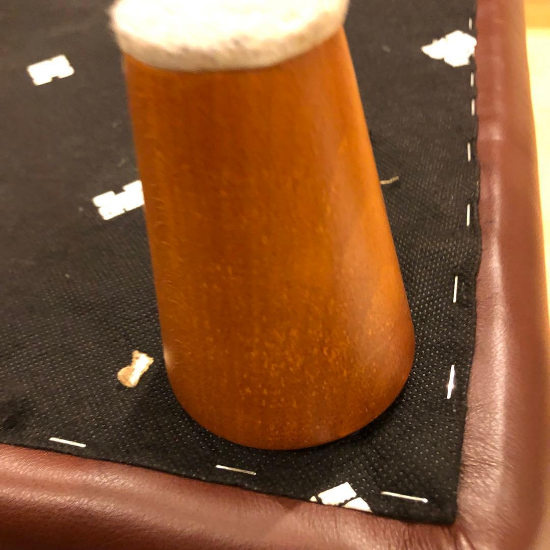 IDC 大塚家具　オットマン　レザー