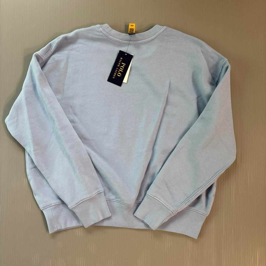 ラスト１　2025今期ラルフローレン ポロベア　ガールズL150　トレーナー