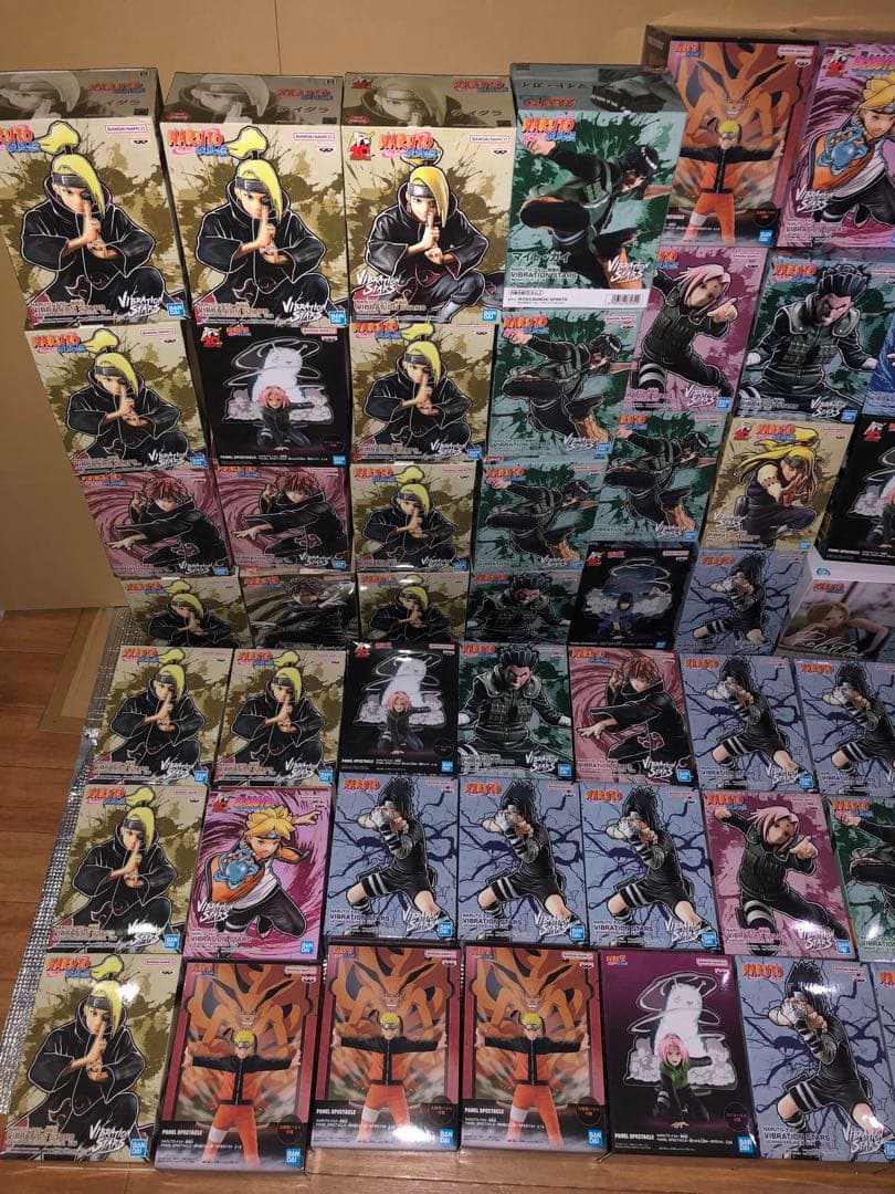 ナルト　フィギュア　デイダラ　サスケ　ガイ　リー　オビト　綱手　63個