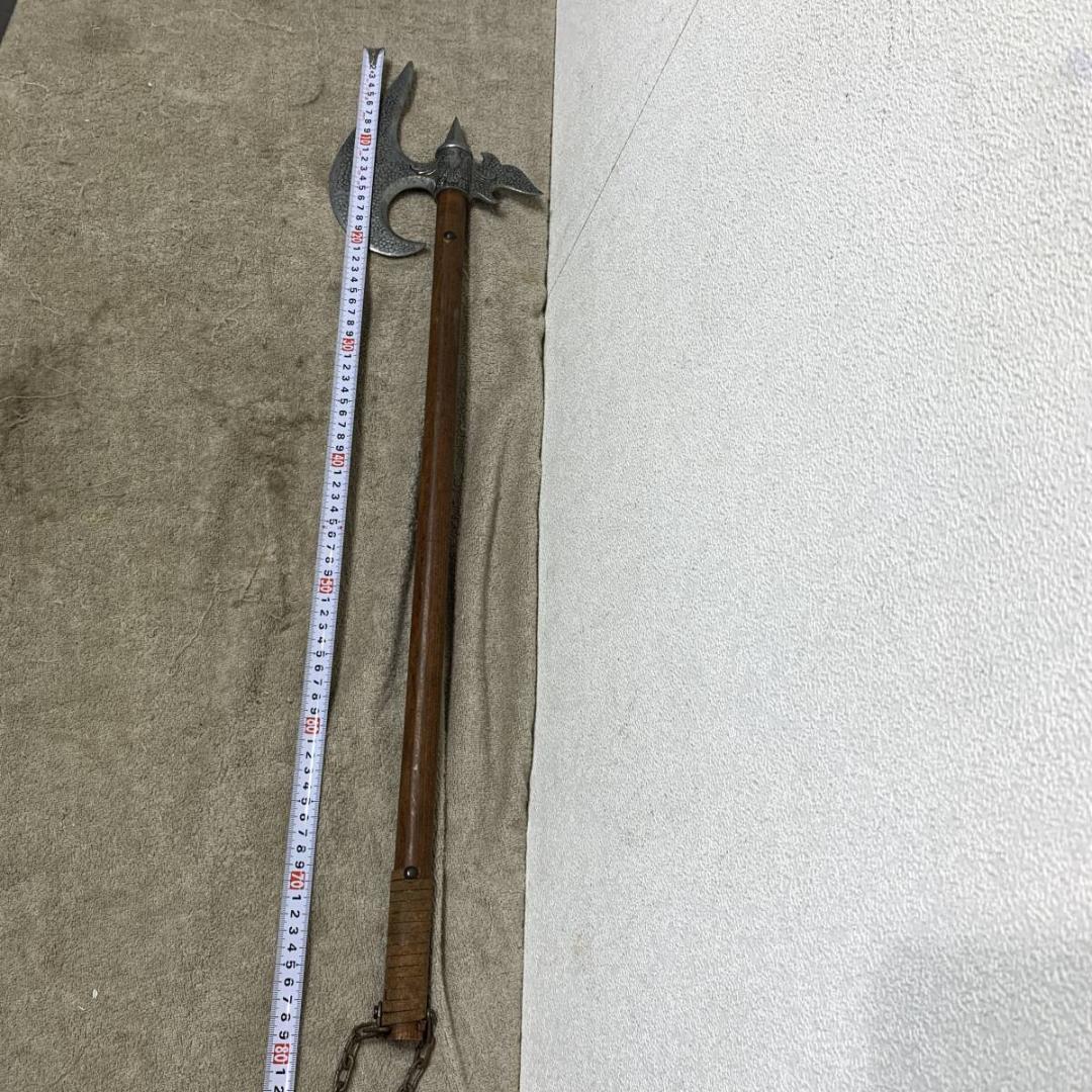 バトルアックス　模造刀　斧　アンティーク　コスプレ　武具　XZ4088