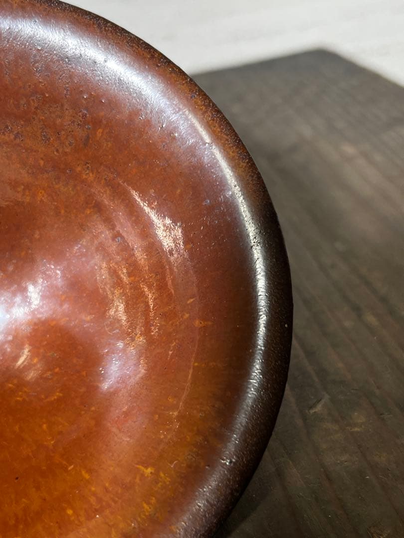 宋　柿釉天目茶碗　宋時代