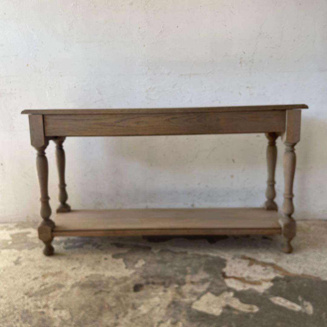 ビンテージ　ドロワー カウンター　テレビ台 キッチンテーブル　剥離