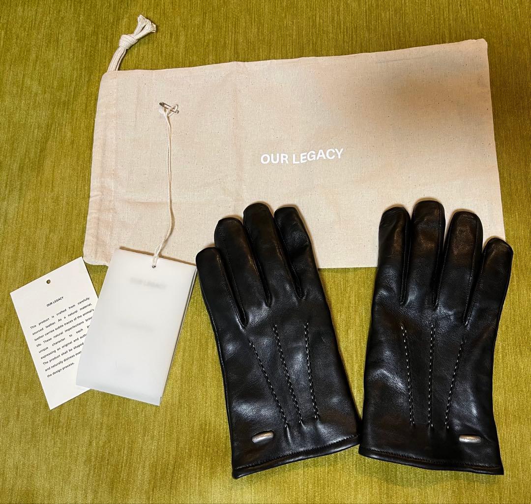 OUR LEGACY レザーグローブ M