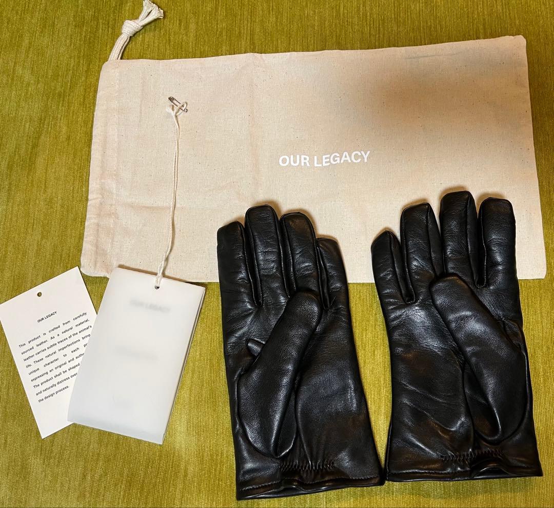 OUR LEGACY レザーグローブ M