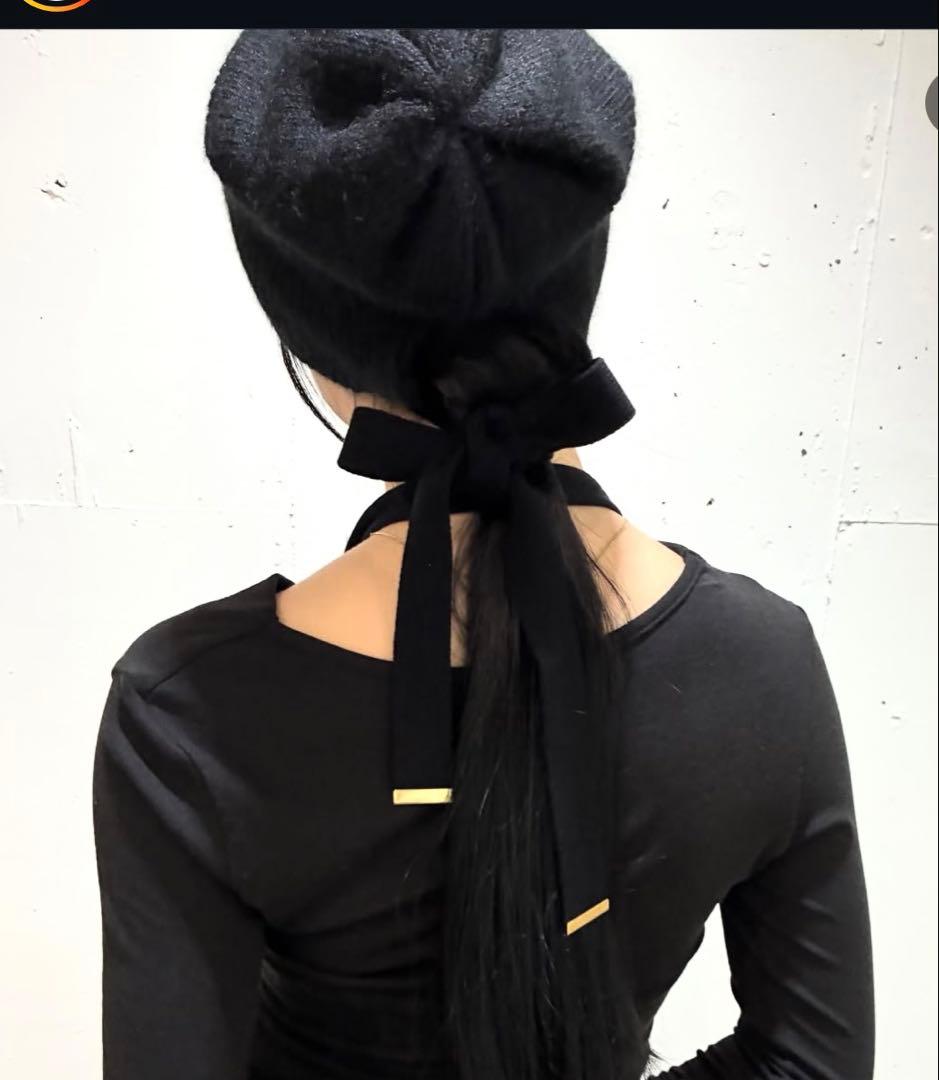 新品⚪️ENTWURFEIN＜エントワフェイン＞ ニットキャップ