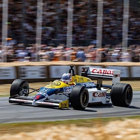 スパーク 1/43 ウィリアムズ FW11 N.マンセル ベルギーGP 1986