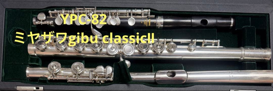 パールフルート　ダブルケース