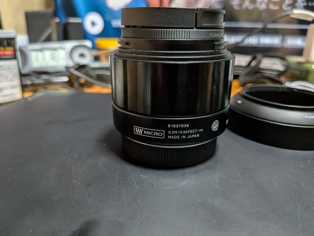 【送料込】SIGMA 19mmF2.8 EX DN マイクロフォーサーズ用レンズ