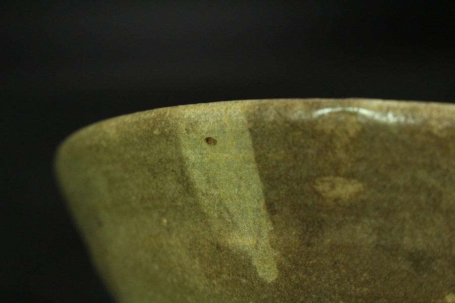 中国美術 内花紋 碗 φ17cm(K-LC484)