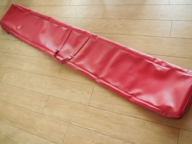 琴 箏 お琴 お箏 ソフトケース ケース カバー 13弦用 195㎝ 赤 手提げ