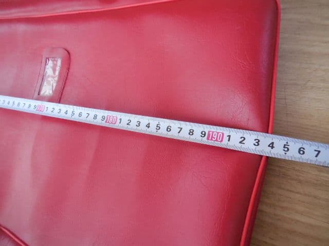 琴 箏 お琴 お箏 ソフトケース ケース カバー 13弦用 195㎝ 赤 手提げ