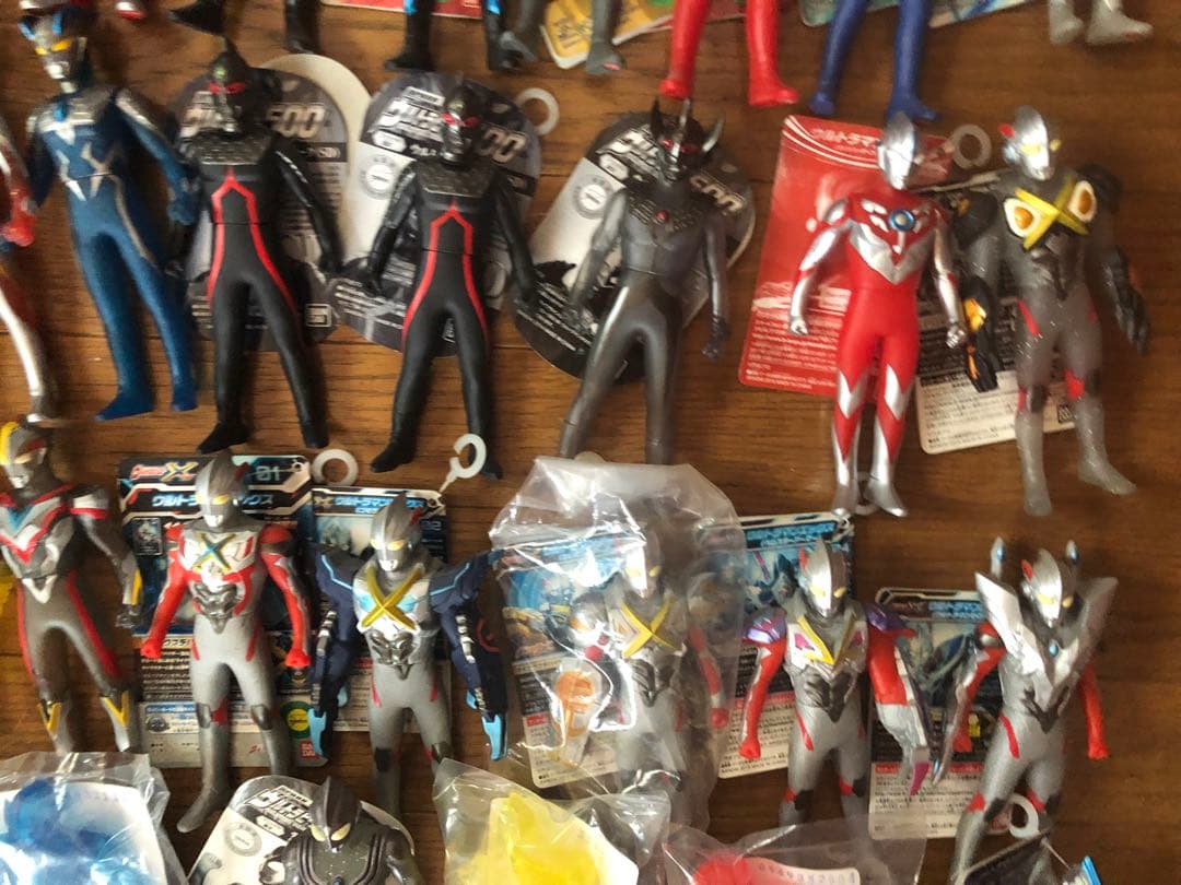 ウルトラマン　ウルトラヒーロー500 丸タグ　限定　ソフビ