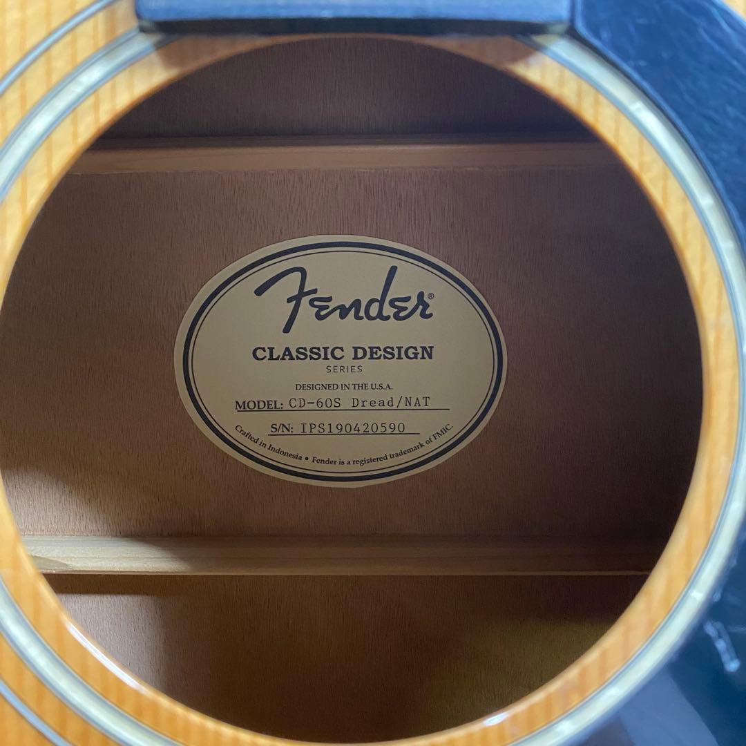 Fender CD-60S Dread/NAT アコースティックギター 【中古】