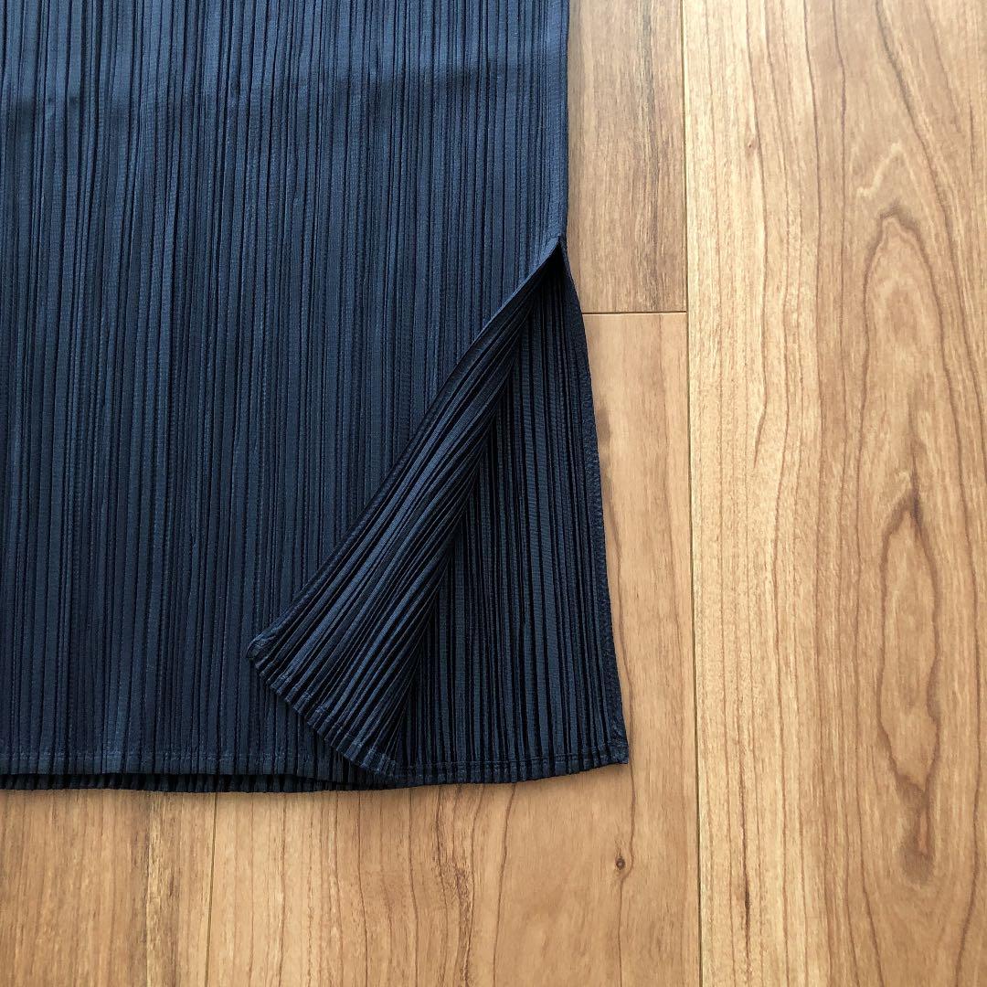 プリーツプリーズ　PLEATSPLEASE ハイネック　ノースリーブ