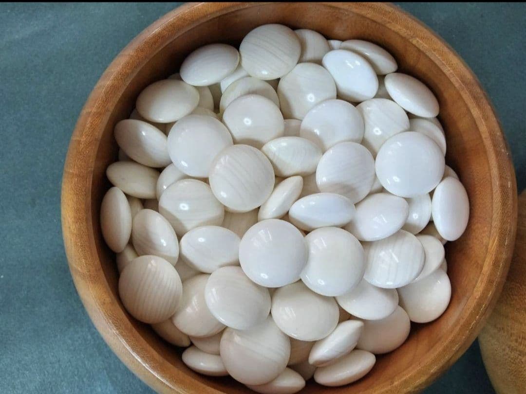 囲碁盤セット　碁盤、碁石