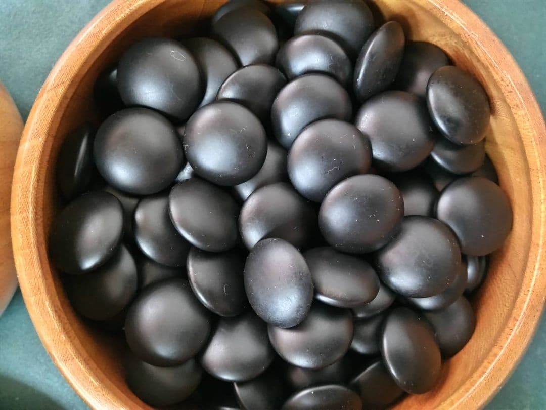 囲碁盤セット　碁盤、碁石