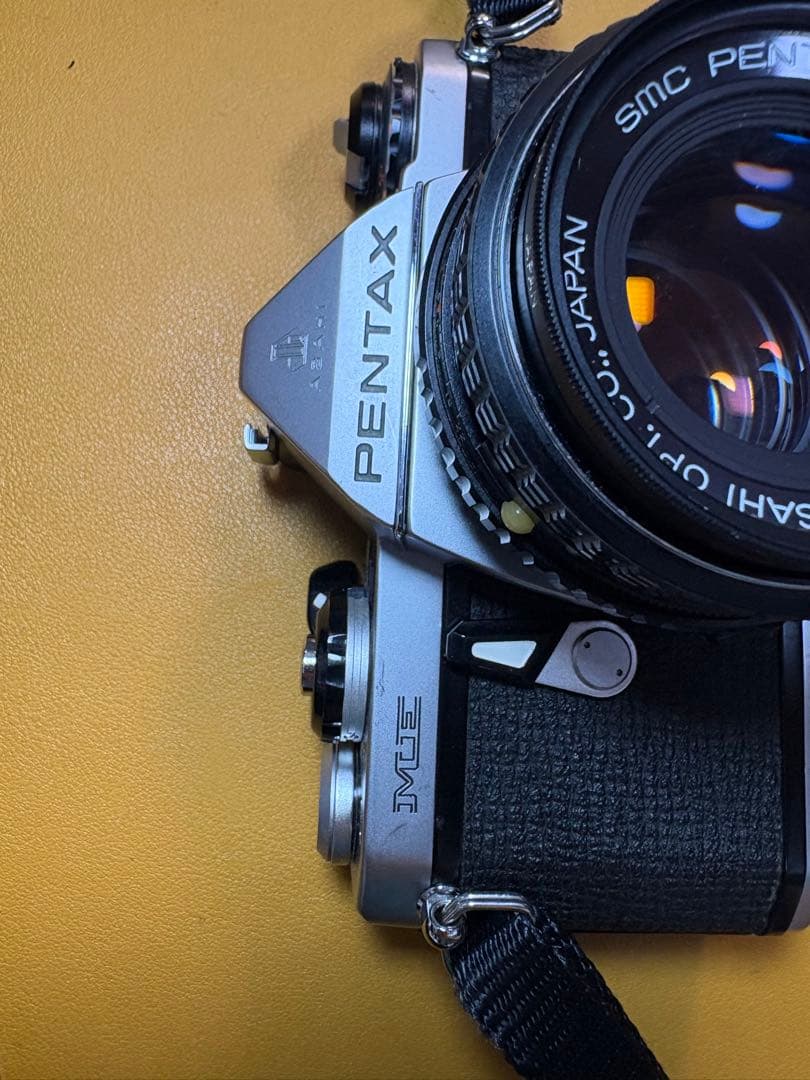 人気機種　Pentax ME フィルムカメラ　50mm F1.7 美品作動