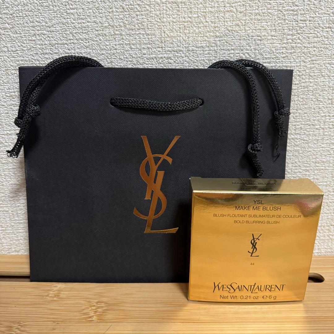YSLイヴサンローランメイクミーブラッシュパウダー44ショッパーつき