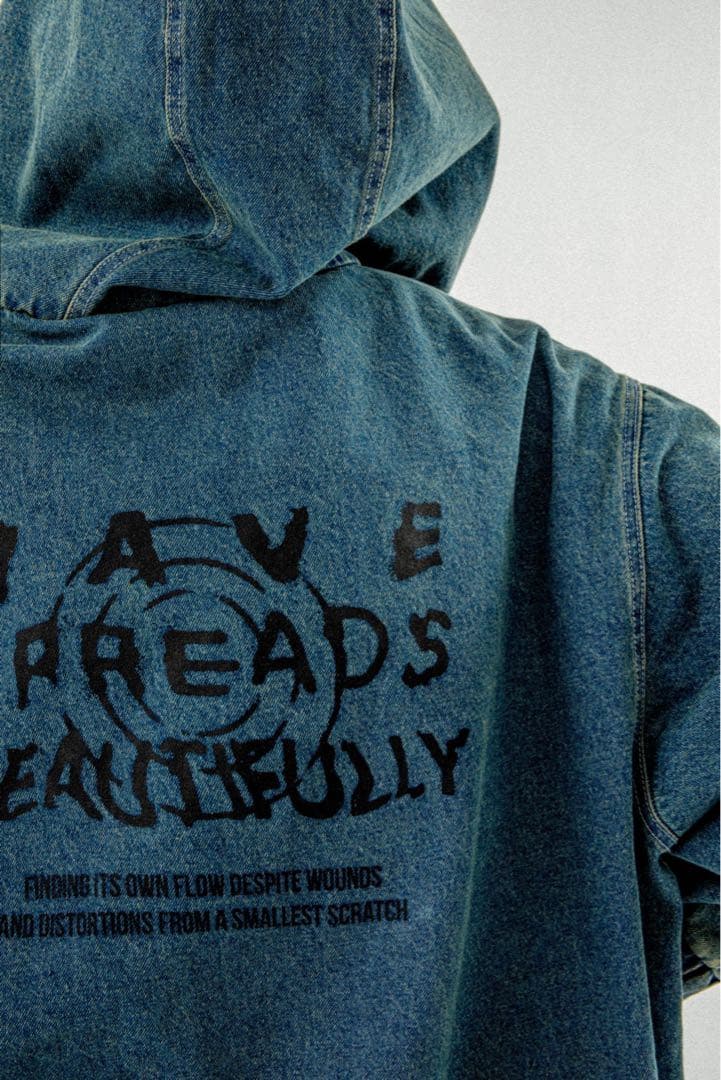 ジミン 展示会 デニムフーディー Mサイズ