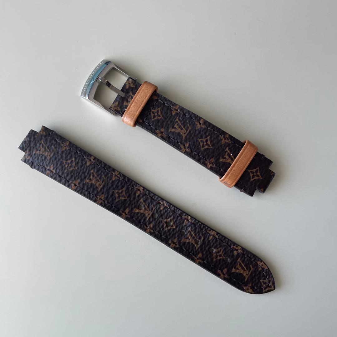 【新品同様】 ルイヴィトン 時計ベルト タンブールナノモノグラム