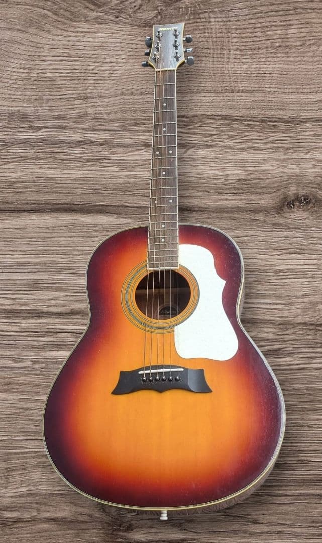Morris アコースティックギター サンバースト ギブソン風ピックガード