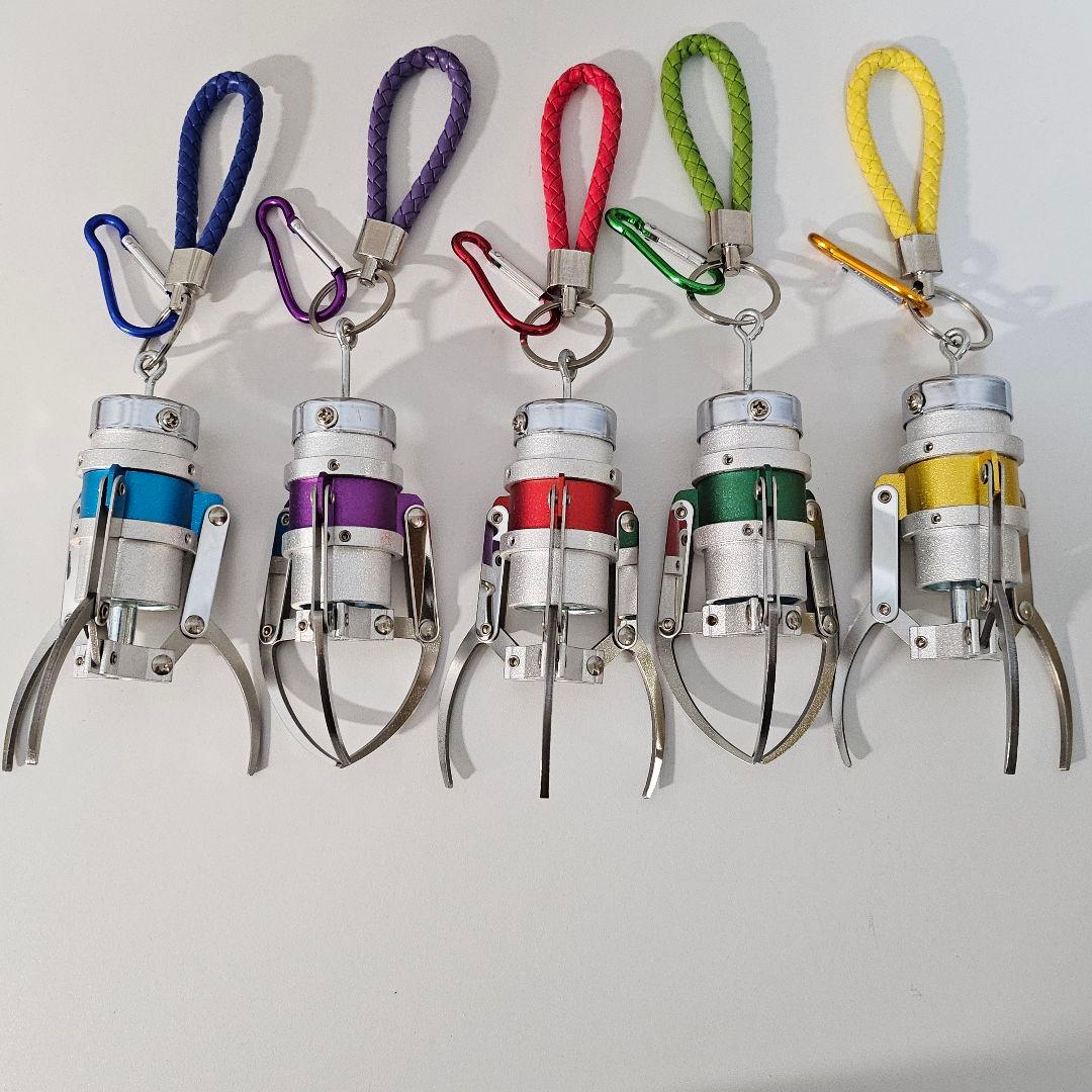 クレーンゲームアームキーホルダー（多色）　3種類　　10個セット