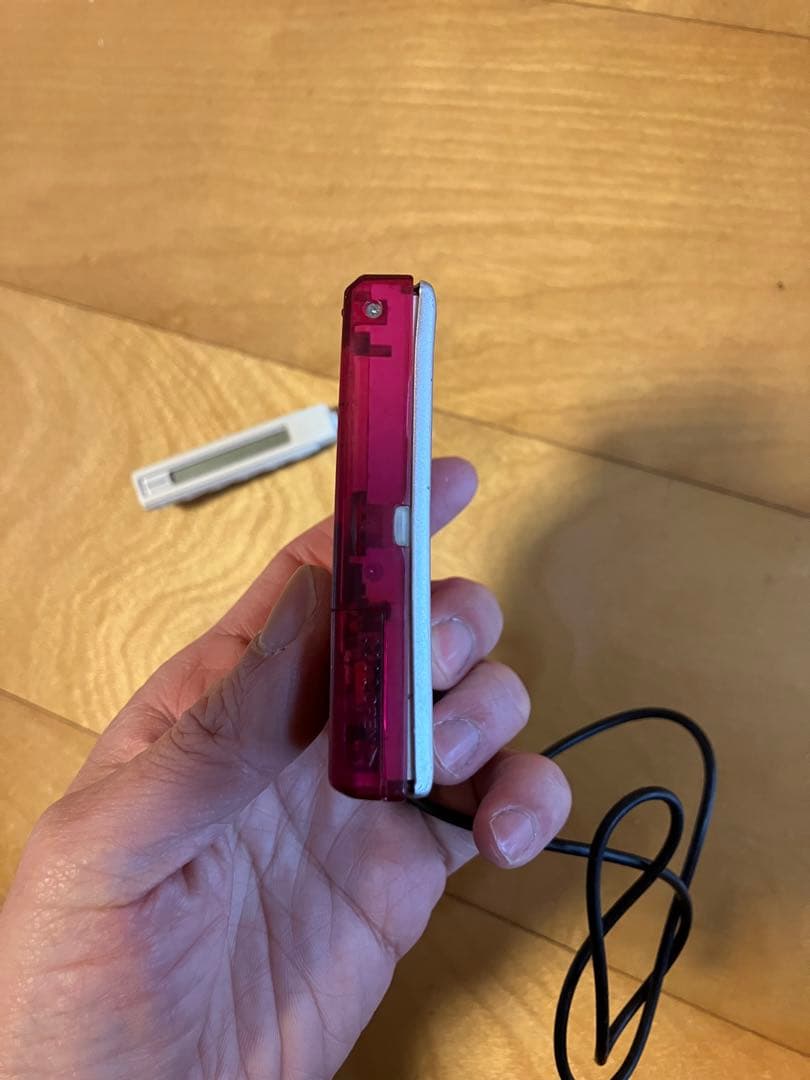 SHARP シャープ　MD-ST500-P ピンク　ポータブルMDプレーヤー