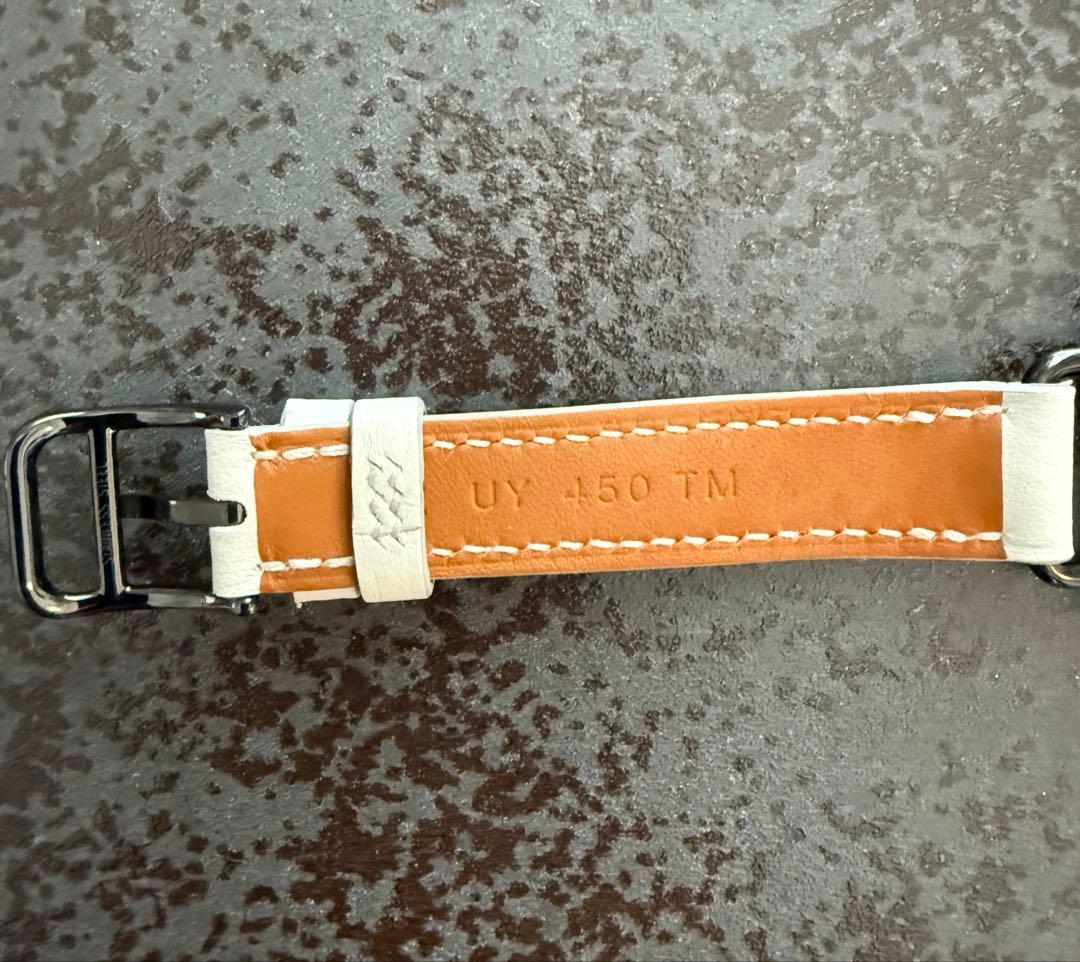 Apple Watch エルメス ホワイト 二重